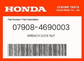 07908-4690003 Honda Genuine Wrench Lock Nut -