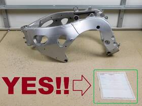 50010-mfl-671zb Honda 2014 Main Frame Straight Ez Chassis Good 2 Go Yes Sir 08-16 Cbr1000 Cbr1000rr