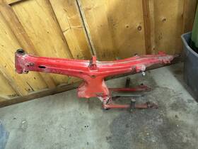 50100-028-365z Honda 64-69 S-90 Oem Frame And Swingarm 50100-028-365z Honda 64-69 S-90 Oem Frame And Swingarm