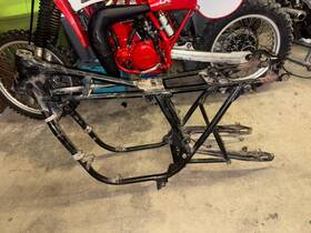 50100-341-670za Honda 76 Cb-750k Frame And Swingarm