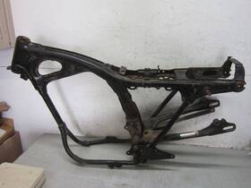 50100-344-670b Honda 1972 Cb350 Frame With Swing Arm 10/71 50100-344-670b Honda 1972 Cb350 Frame With Swing Arm 10/71
