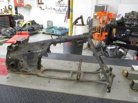50100-hb2-770za Honda 87 Trx 70 Frame Chassis Bos 1987