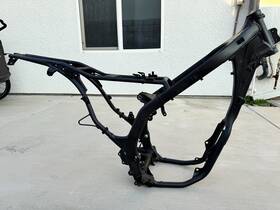 50100-k1t-eb0za Honda 2024 Crf300l Rally Frame - Black Used Part# 50100-k1t-eb0za Honda 2024 Crf300l Rally Frame - Black Used Part#