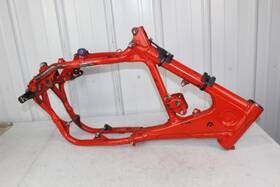 50100-ka3-730za Honda 1984 Cr125 Oem Frame With Pegs Chassis Cr 125
