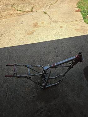 50100-kt0-l00zb Honda 2000 Xr200 Frame Oem Main Chassis Steel Grey 2000-02 50100-kt0-l00zb Honda 2000 Xr200 Frame Oem Main Chassis Steel Grey 2000-02