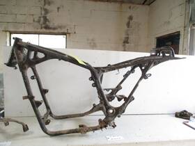 50100-mb3-770za Honda 85 Vf 1100 S Sabre V65 Frame Chassis T 1985