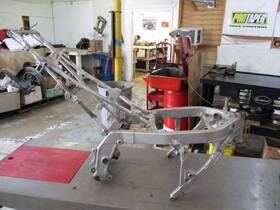 50100-mn4-770 Honda 87 Cbr 600 F1 Frame Chassis 1987-1988