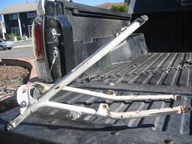 50140-kz3-700z Honda 1990 And 1991 Cr250 Oem Subframe Sub Rear Frame Very Straight