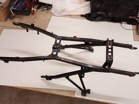 50240-ml7-700 Honda Interceptor Vfr700f Vfr750f Rear Subframe Seat Rail Fits 1986-1987