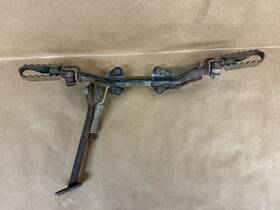 50610-gw8-670 Honda 1980s 91-99 Z50r Foot Pegs Rest Mount Kick Side Stand Oem Z 50 87 88 89