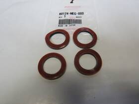 80124-meg-000 Honda Genuine Nos Rubber Rear Frame Lot Of 4