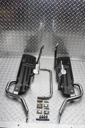 84255-mz0-700 Honda 1997 Valkyrie Gl1500ct Tour Saddlebag Sub Frame Stay Mounts