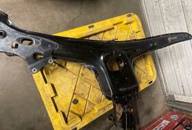 Cd175-1020284 Honda #cd175-1020284 1967 67 Cd175/ca175 Sloper Touring Main Frame Chassis Straight Great