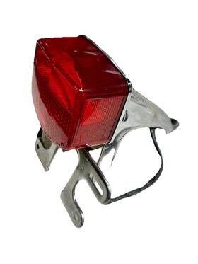 Hm-17rc Honda 1974 Elsinore Mt250 Rear Tail Light Assembly Oem With Hardware And Bushings