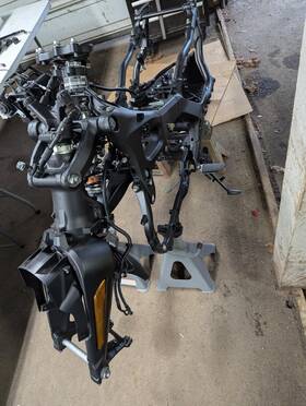 Jh2sc7958nk400320 Honda 18-24 Gl1800 Goldwing 1800 Main Frame Chassis Straight Cln Jh2sc7958nk400320 Honda 18-24 Gl1800 Goldwing 1800 Main Frame Chassis Straight Cln