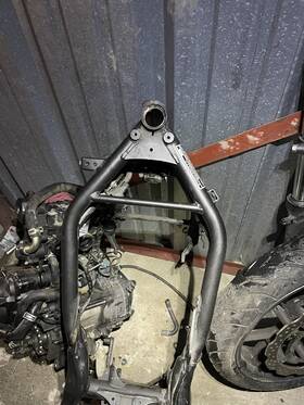 Mlhpc4406d5000162 Honda 2013 - 2016 Cbr500r Cbr500 Oem Main Frame Chassis Il Salv