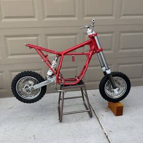 Crx50 Honda Montesa Hm Complete Rolling Chassis Frame Roller Wheels Forks