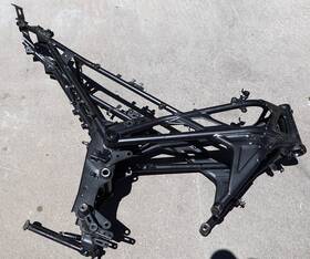 Mlhnc5545k5000360 Honda Oem 15-22 Cbf300 300f Main Frame Chassis 2019 Straight Clean Ttl