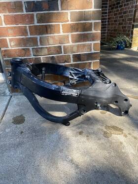 Pc35032m300537 Honda 01-06 Cbr 600 F4i Main Frame Chassis Straight Cln Pc35032m300537 Honda 01-06 Cbr 600 F4i Main Frame Chassis Straight Cln