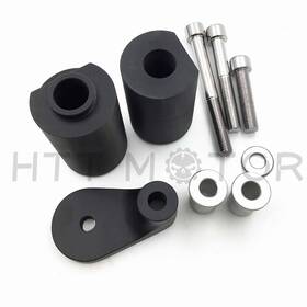 Hkmt219-004-bk Hongk Frame Slider Crash Falling Protector For Gsxr Gsx-r Gsx 1000 2001 2002 Bk