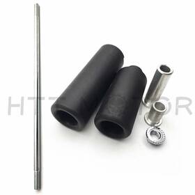 Hkmt219-040-bk Hongk Frame Sliders Crash Protector For Honda Rc51 Rc 51 2002-2006 Black