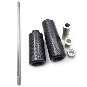 Hkmt219-040-cn Hongk Carbon Fiber Frame Sliders Crash For Honda Rc51 Sp1 Sp2 2002-2006 03 04 05