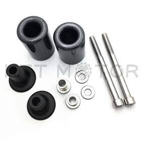 Hkmt219-062-cn Hongk No Cut Carbon Frame Sliders Crash Protector For 2013-2014 Kawasaki Ninja Zx6r