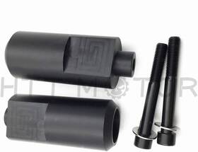 Mt219-001-bk Httmt 703180787357 No Cut Frame Slider Crash Compatible With Classic Black