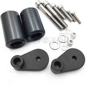 Mt219-006 Httmt 768352342369 Mt219-006- No Cut Frame Slider Crash Delrin Carbon Fiber Flat