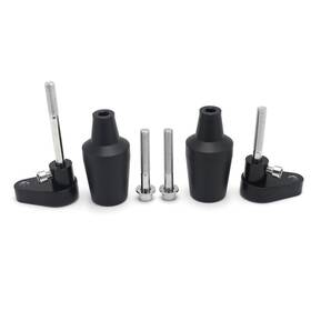 Fm-mt219-069-bk6 Httmt Pair Of Frame Sliders For Kawasaki Ninja 400 Ex400/abs 2018-2025 Crash Protector