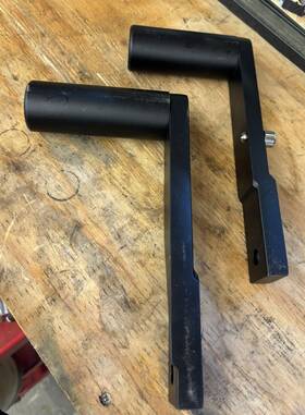 Gtcmt219-057-bk Httmt 2009-2012 Honda Cbr 600rr No Cut Frame Sliders Protector Kit Black