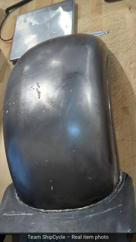 Us-n-002-raw2 Httmt 11 Rear Custom Fender 240250260 Wide Heavy Duty For Softail Harley Mudg G1n