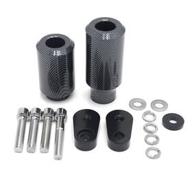 Usmt219-076-cn Httmt No Cut Carbon Frame Slider Crash Protector For 2009-2016 Yamaha Fz-6r Motorcycle