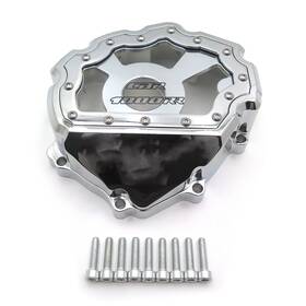 Usmt313-007a-cd Httmt Gasket Chrome Left Engine Stator Cover See Through For Honda 2008-2011 Cbr 1000rr With Ga