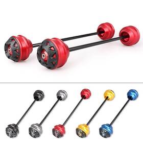 Hukyu 550748848568 Front Rear Axle Fork Crash Sliders Wheel Protector For Yamaha Yzf R25/r3 2015-16