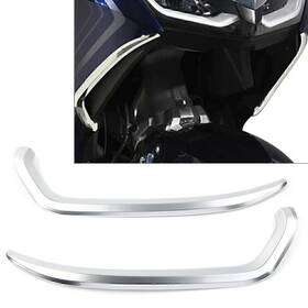 Hukyu 612047665236 1 Pair Vertical Vent Trim Ornament For Goldwing 1800 Gold Wing Gl1800 2019 2020