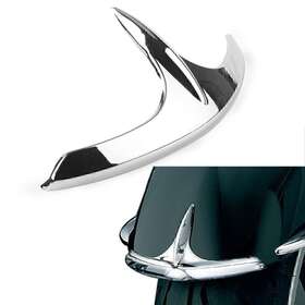 Hukyu 612063576424 Moto Front Fender Fairing Tip For Honda Goldwing Gl1800 01-17 F6b Valkyrie 14-17
