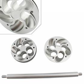 Mt-09 Hukyu 921000110035 1 Pair Silver Motorcycle 6mm Swingarm Spools Sliders Fit Yamaha Fz09 13-22