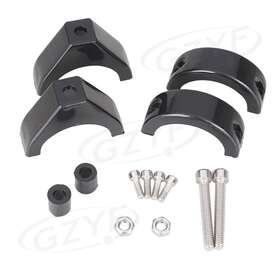 Tube-100yf001 Hukyu 41mm Motorbike Turn Signal Fork Clamp For Harley Softail Metal Hs
