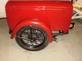 Sc-46123 Indian 1946 Factory Sidecar Long Frame