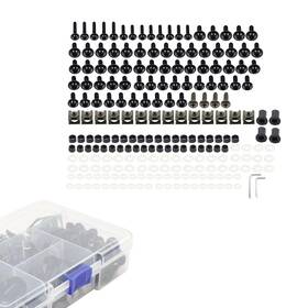 Kabusikikaisya-kawausa 550725371744 Fairing Bolt Kit Fastener Clip Screws Fit For Honda Cb1000r Cbr600rr Black