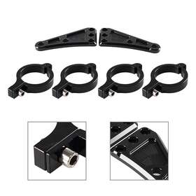 Kabusikikaisya-kawausa 612074471923 Headlight Mount Bracket For Harley 41mm Motorbike Fork Tubes Aluminium Alloy Us