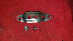 13070-1082 Kawasaki Kdx200 1983 Rear Brake Frame Rod Guard Cover Guide