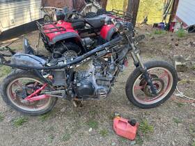32002-1503 Kawasaki 82 83 Gpz-550 Frame With Paperwork Only