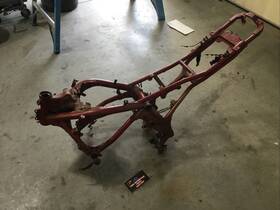 32160-0173-796 Kawasaki 06-08 Ninja Ex650 Frame Chassis 2006