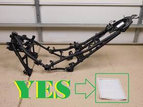 32160-0948-18r Kawasaki Main Frame Straight Chassis Good 2 Go Yes Ez Reg 18-23 Ex400 Ninja 400