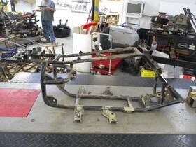 32160-y001 Kawasaki 07 Ksf Kfx 50 Frame Chassis Bos 2007