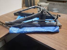 4397486 Kawasaki 2009 Ninja 650r Ex650c Rear Swingarm Back Suspension Swing Arm 4397486 Kawasaki 2009 Ninja 650r Ex650c Rear Swingarm Back Suspension Swing Arm