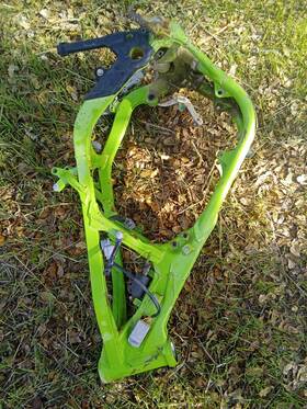 65532 Kawasaki 2001 Kx250 Frame Chassis Main Kx 250 Genuine Oem 1999-2001