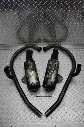 7811767 Kawasaki 1990 Ninja 500 Ex500a Exhaust Headers And Mufflers
